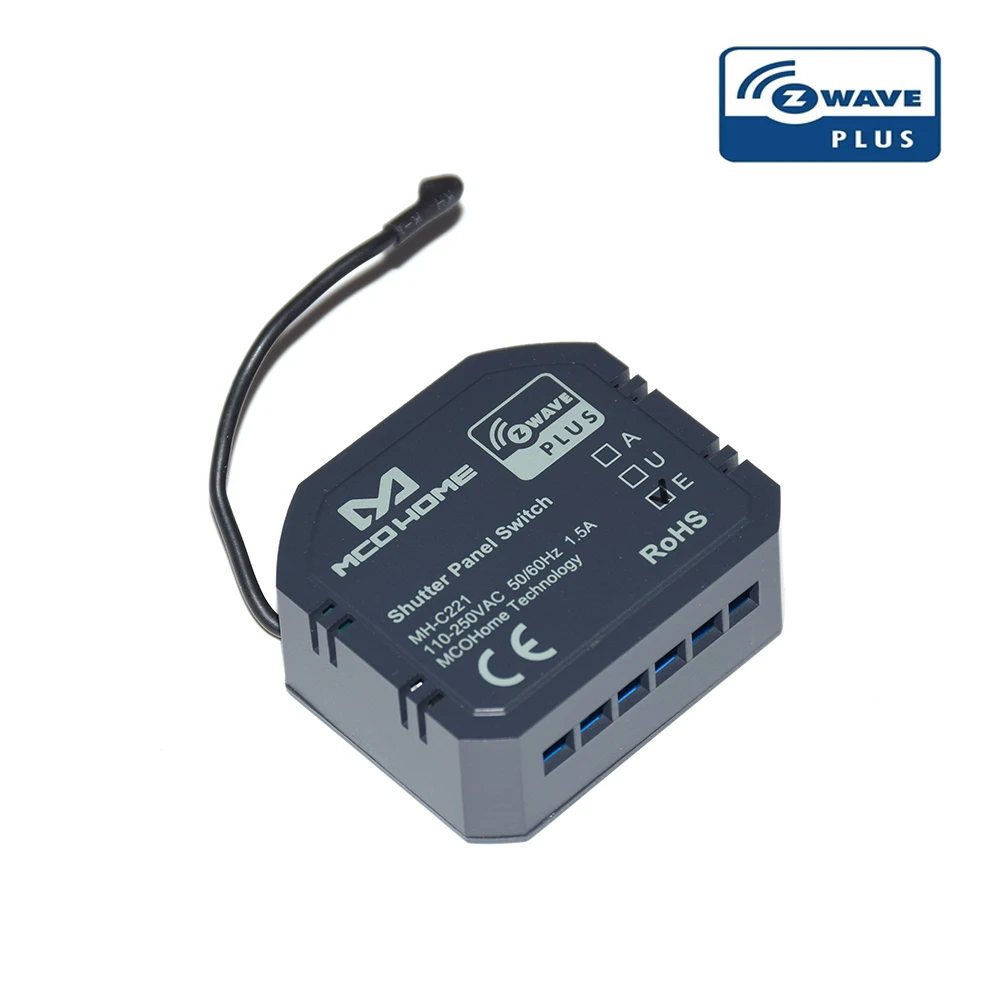 Устройство Z Wave Plus с роликовым затвором MCO HOME C221 функцией измерения энергии для