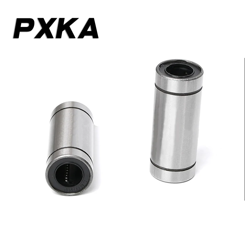 2 шт. удлиненный подшипник с оптической осью LM6 8 10 12 16 20 25 30 35 40 50 LUU|Подшипники| |