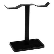 Hot-Earphone Holder, Portable Acrylic Double Earphone Holder, with Stable Base, Suitable for All Kinds of Earphones