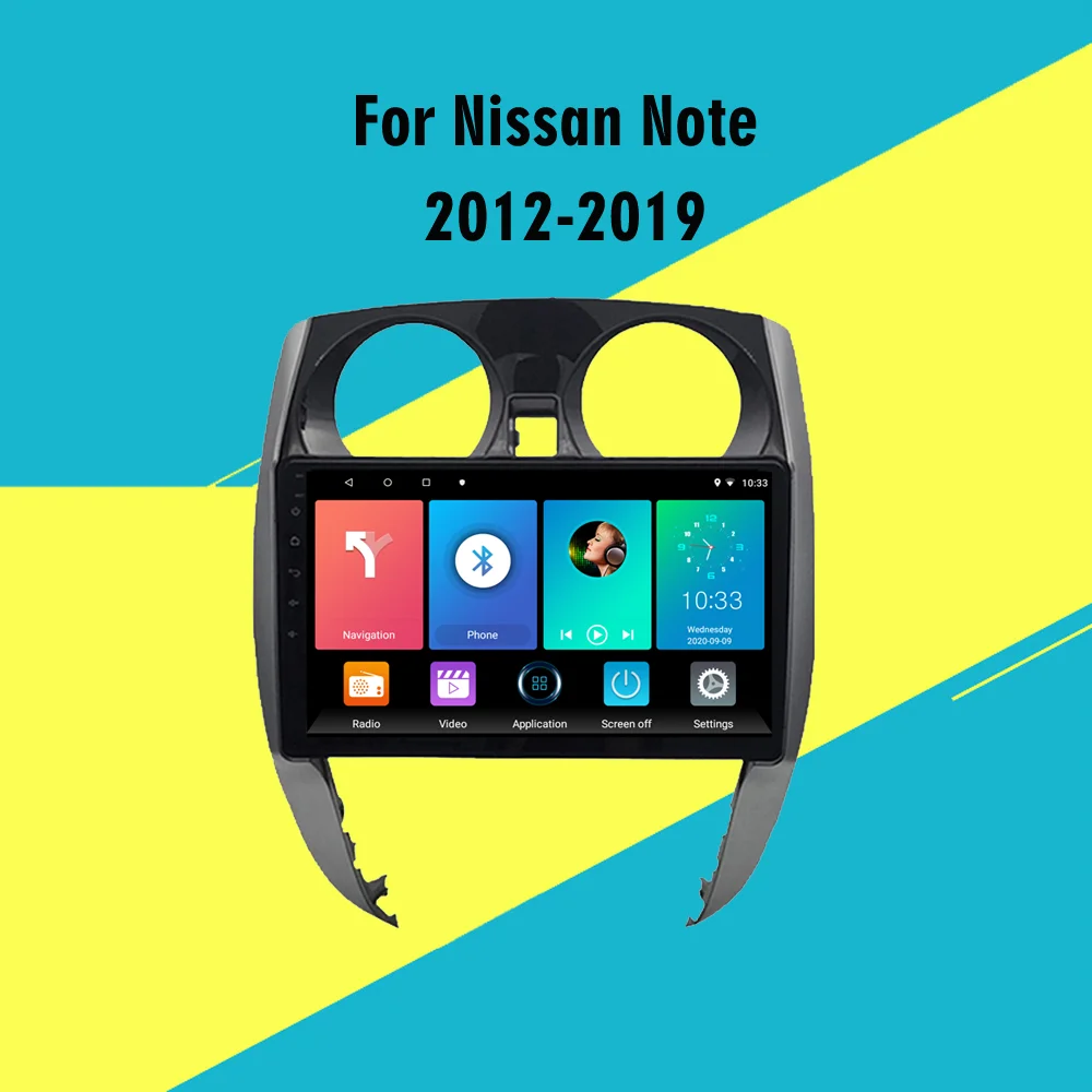 

Autoradio 10.1" For Nissan Note 2012-2019 Car Radio Multimedia Video Player Navigation Android 2din NO DVD Head Unit WIth Frame