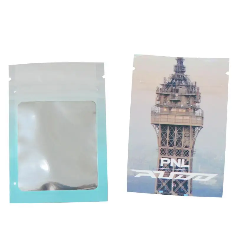 

Wholesale 7x10cm (2.7"x3.9") 3.5g Aluminum Foil Zipper Pouches Mylar Tobacco Cereals Powder Tea Spice Trial Gift Storage Bags
