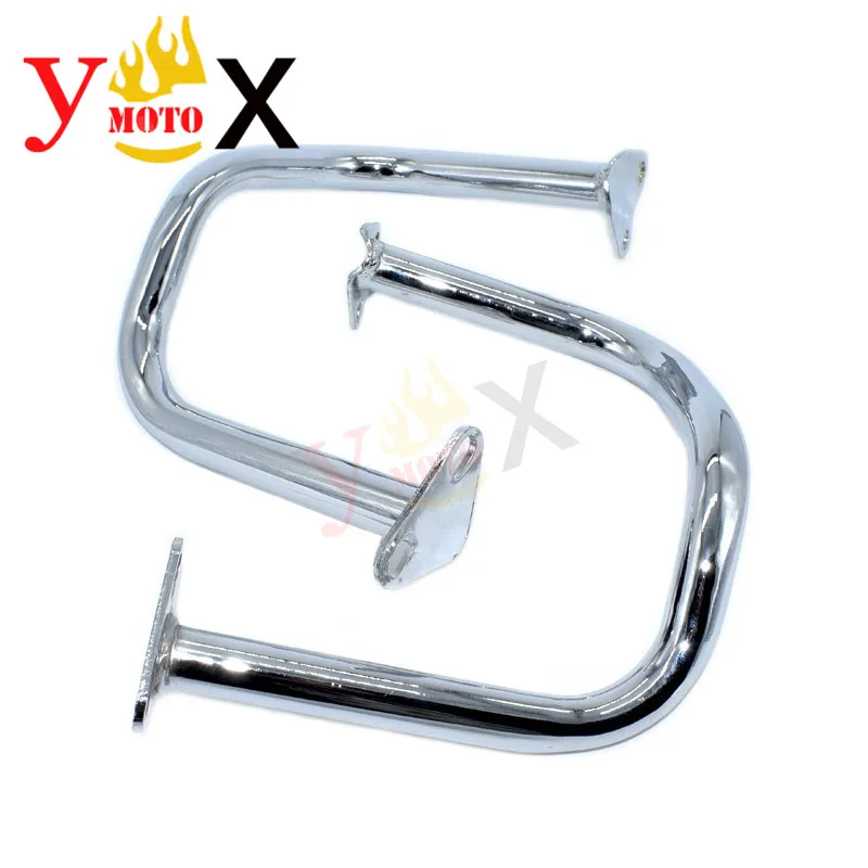 МОТОЦИКЛ хром/черный шоссе защита двигателя полоса защиты бампер для Honda CB400SS CB400