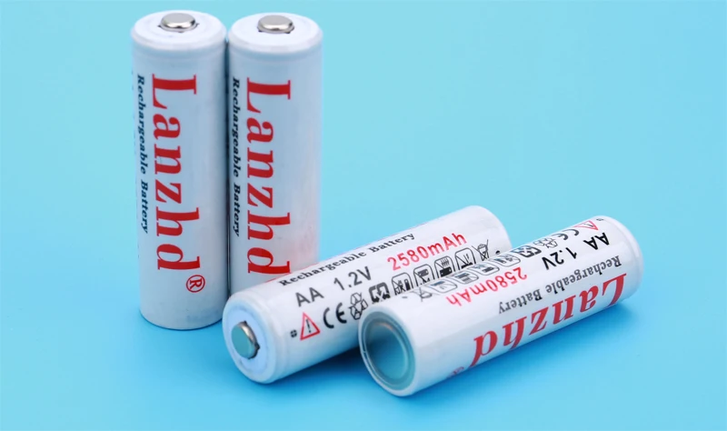 4 шт AA 1,2 V перезаряжаемые батареи AA 1,2 V литиевая батарея Pro AA 2580mAh 1,2 V Ni-MH для игрушка-фонарик предварительно разогретый аккумулятор 2A