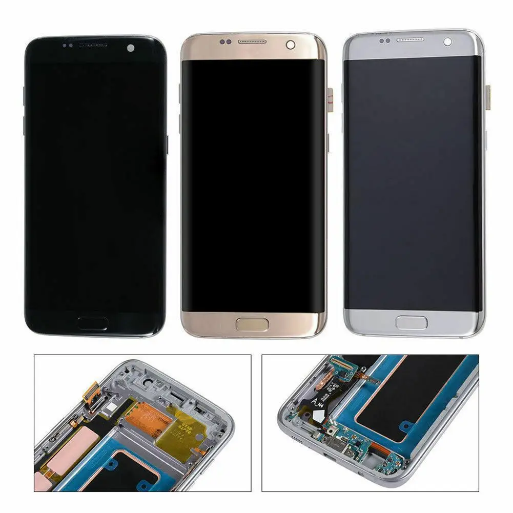 

LCD Touch Screen Digitizer for Samsung Galaxy S7 Edge G935F with/without Frame
