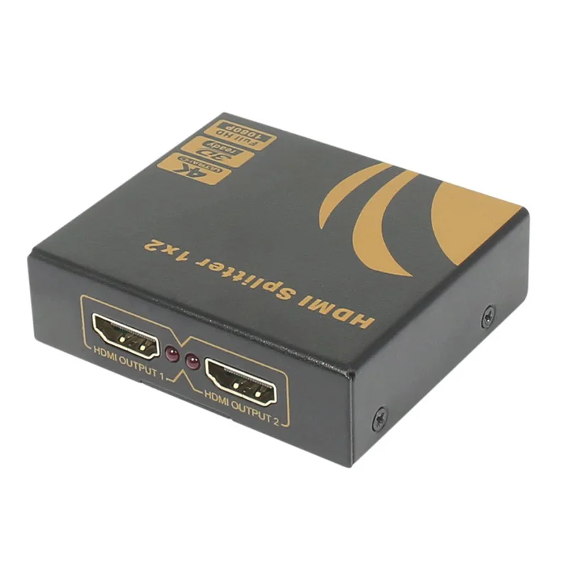 Разветвитель HDMI 1X2 4K 1 4 разветвитель усилитель ретранслятор в 2 Выход
