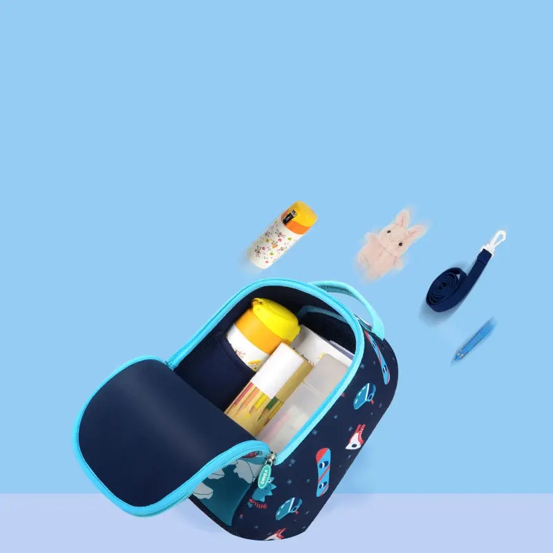 3D Cartoon Dinosaur Unicorn School Bags Kids Neoprene Backpacks Anti-lost Toddler Bags for Girls Boys Mochila Infantil Escolares