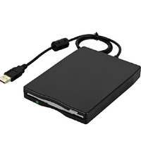 1 44m fdd plastic floppy drive external disk office computer accessories black usb interface home durable portable plug and play