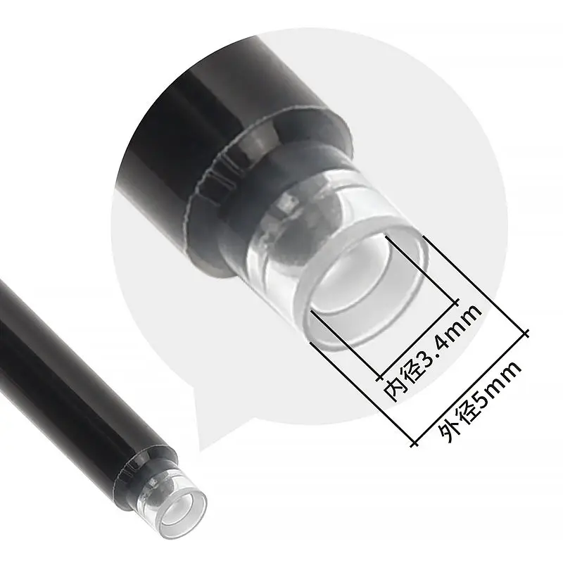 12 шт./компл. красочные Sac авторучка чернила синий черный красный заправки 3 4 мм