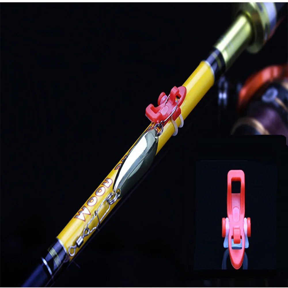 Пластиковый рыболовный крючок для удочки приманки рыболовная снасть держатель