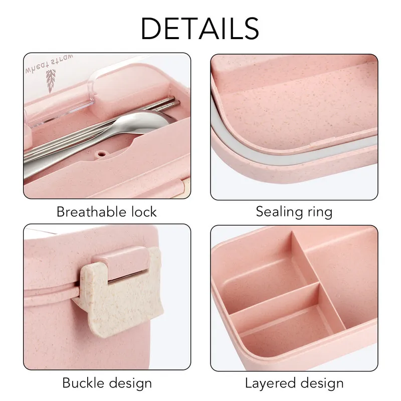 Микроволновая коробка для ланча контейнер хранения еды бэнто термос Ланч-бокс