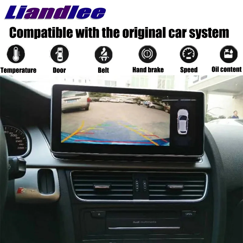 Liandlee автомобильный мультимедийный плеер NAVI 10,25 дюймов для Audi A4 A4L B8 8K 2009~ MMI автомобильный Радио CarPlay gps навигация