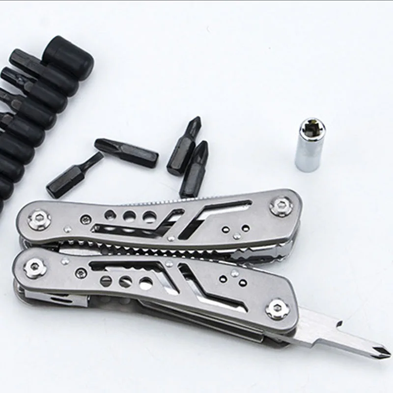 Портативный ручной инструмент для улицы резак проволоки Отвертка Нож Пила