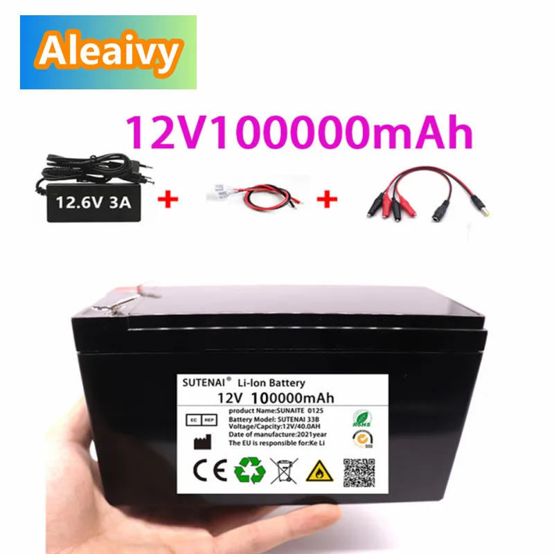 

Новый литий-ионный аккумулятор 18650 для электромобиля, комплект литий-ионный батарей 3S, 12 В, 50 Ач, Ач, Встроенный BMS 30A, высокая сила тока, подход...