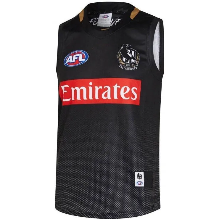 Мужская Тренировочная футболка AFL COLLINGWOOD MAGPIES 2019 размеры с - Цена: 1 206,95 - 1 433,25 руб.