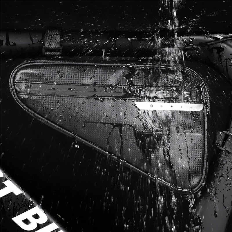 Водонепроницаемая треугольная сумка для велосипеда светоотражающая MTB и