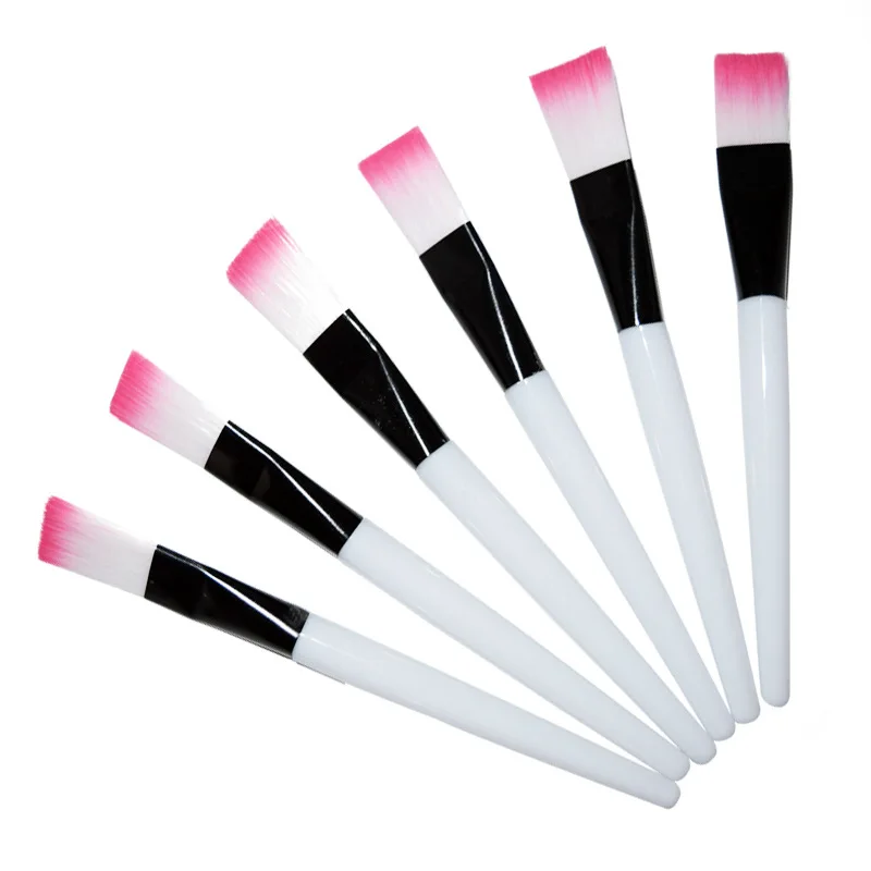 1Pc Pro Single Foundation Concealer Face Mask Cream Makeup Brush Beauty Make up Brushes Soft Nylon Pink Hair Tool | Красота и