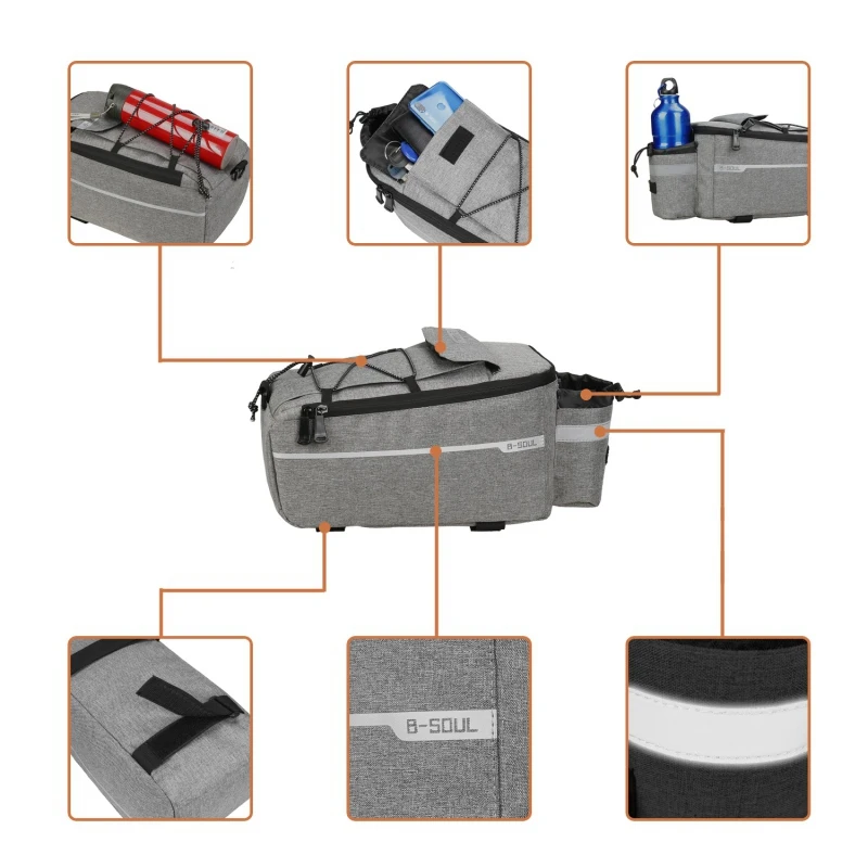 

Waterproof Bicycle Bag Large Capacity Bicycle Bag Mountain Bike Saddle Luggage Luggage Bag Bicycle Bag
