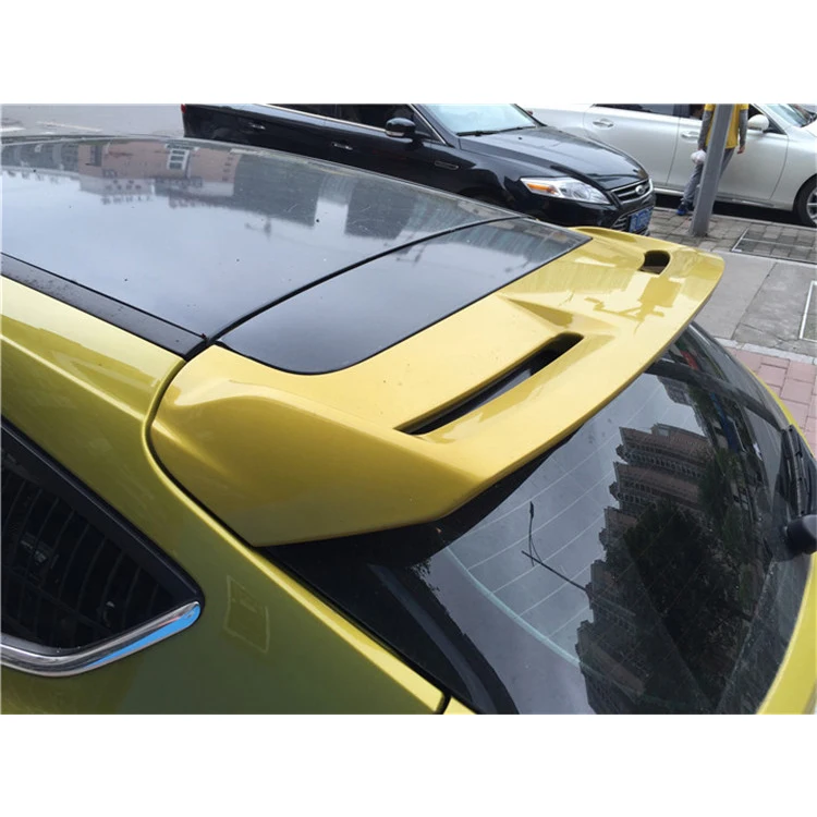 Для Ford Focus 2 Doors 2012-2015 Авто ABS пластик Неокрашенный задний Багажник крыло спойлер