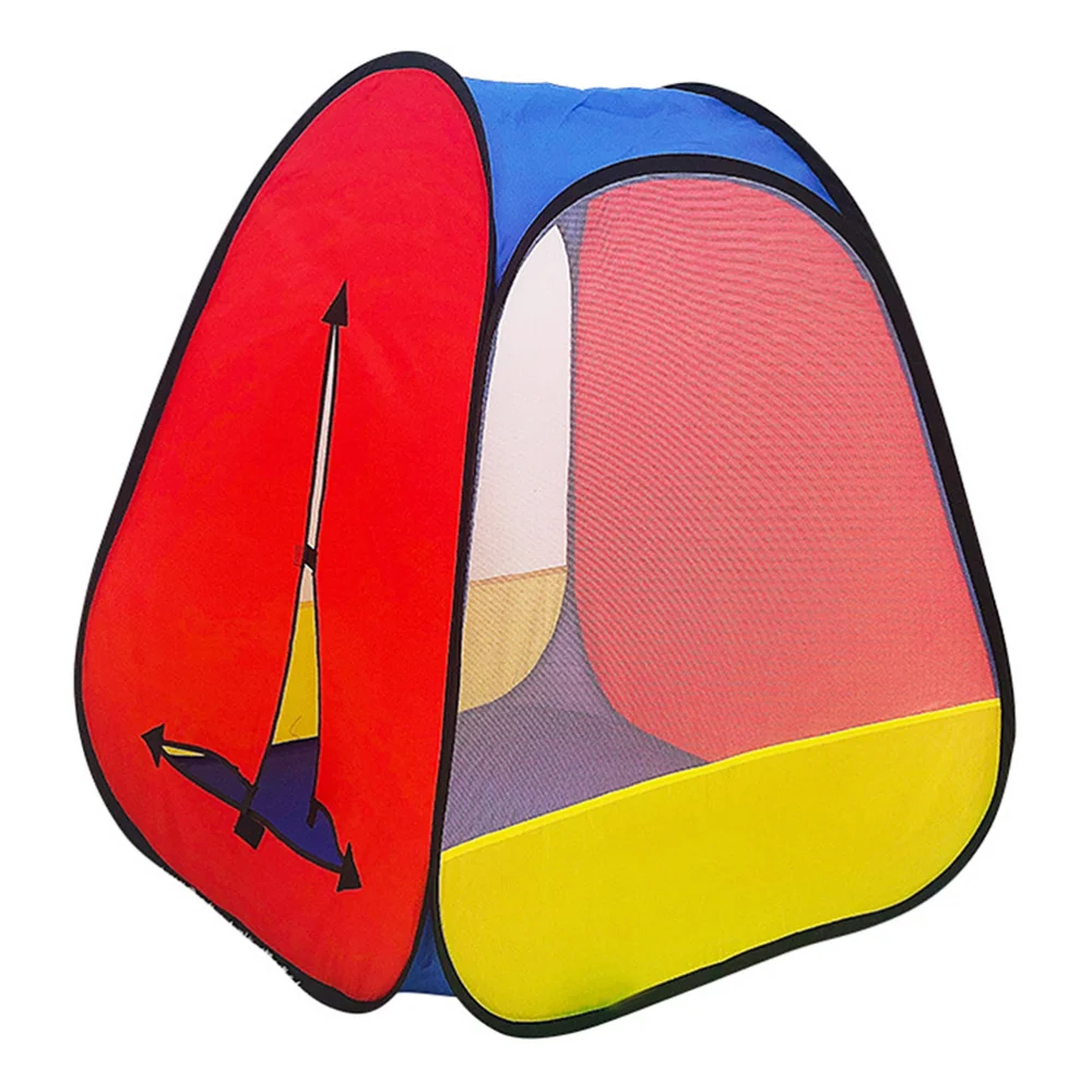 Детская красочная палатка портативный детский игровой домик Внутренний замок