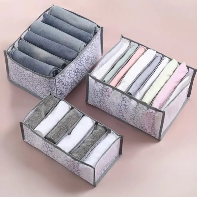 

Органайзер для одежды, коробка для хранения джинсов, носков, одежды, нижнего белья