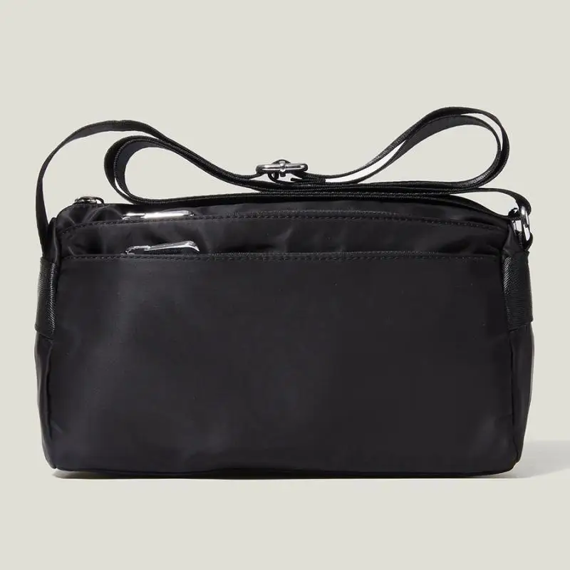 

Casual Simple Nylon Women's Shoulder Bag Luxury Brand Solid Messenger Bag Woman Designer Fashion Square Shoulder Bag Ladies 2021