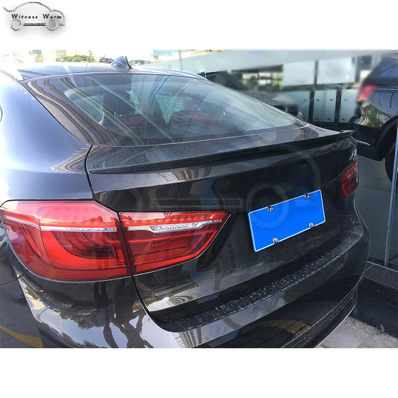 Для BMW X6 F16 задний спойлер из углеродного волокна Комплект крыльев кузова