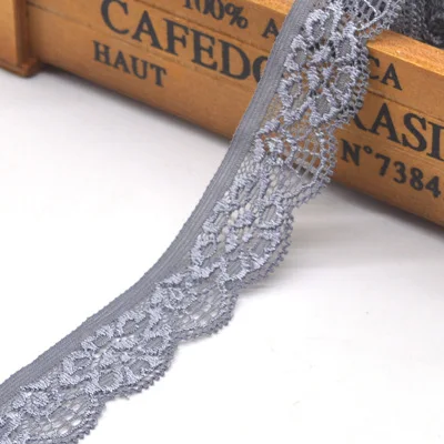 10 ярдов цветное эластичное кружево используется для шитья одежды свадебное