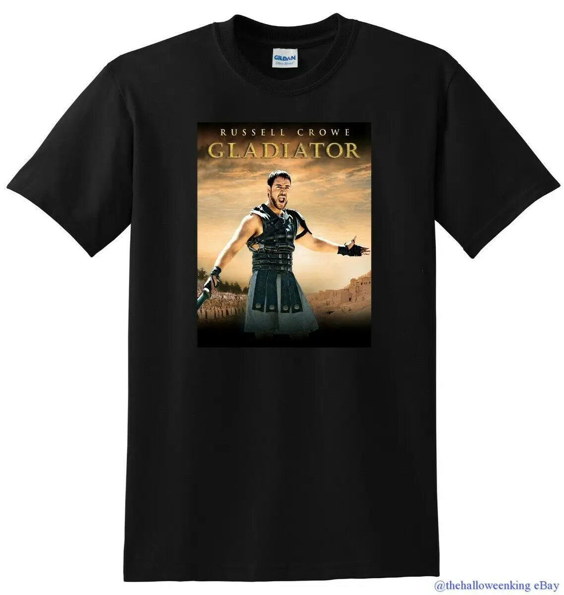 Новая футболка Гладиатор 4k bluray маленькая средняя большая или XL|Мужские футболки|