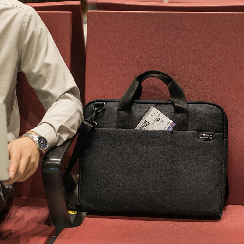 Мужской портфель для ноутбука сумка компьютера деловой органайзер документов Ipad