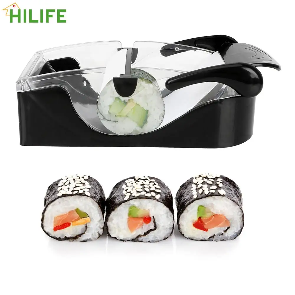 

Рулонные формы суши ролик инструменты Пособия по кулинарии ручка из нержавеющей стали антипригарное приспособления кухонные аксессуары д...