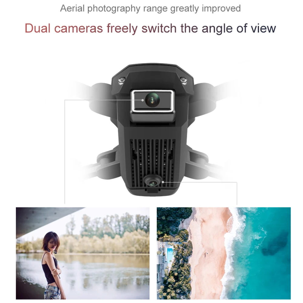 2020 Новый S66 Радиоуправляемый Дрон 4K HD камера WiFi Fpv воздушное давление