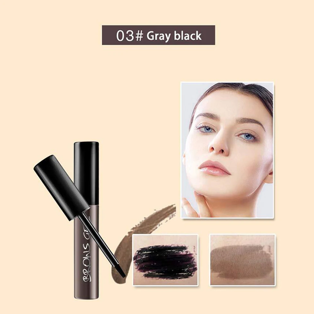 

Brow Tattoo Long lasting Waterproof Peel-off Eyebrow Gel No Fade Eyebrow Dye Tattoo Liquid Brow Makeup 6g J9