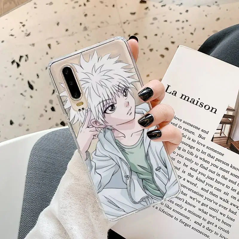 

Hunter X hunter Phone Case Transparent for Samsung A71 S9 10 20 HUAWEI p30 40 honor 10i 8x xiaomi note 8 Pro 10t 11