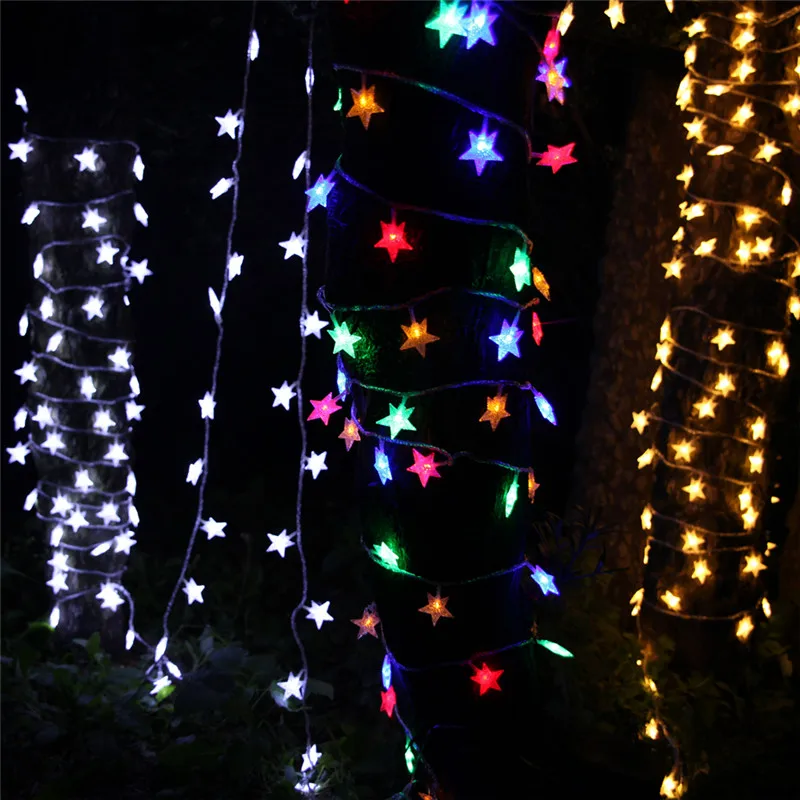 Светодиодная гирлянда на батарейках 5 м 40 светодиодов|Светодиодная лента| |