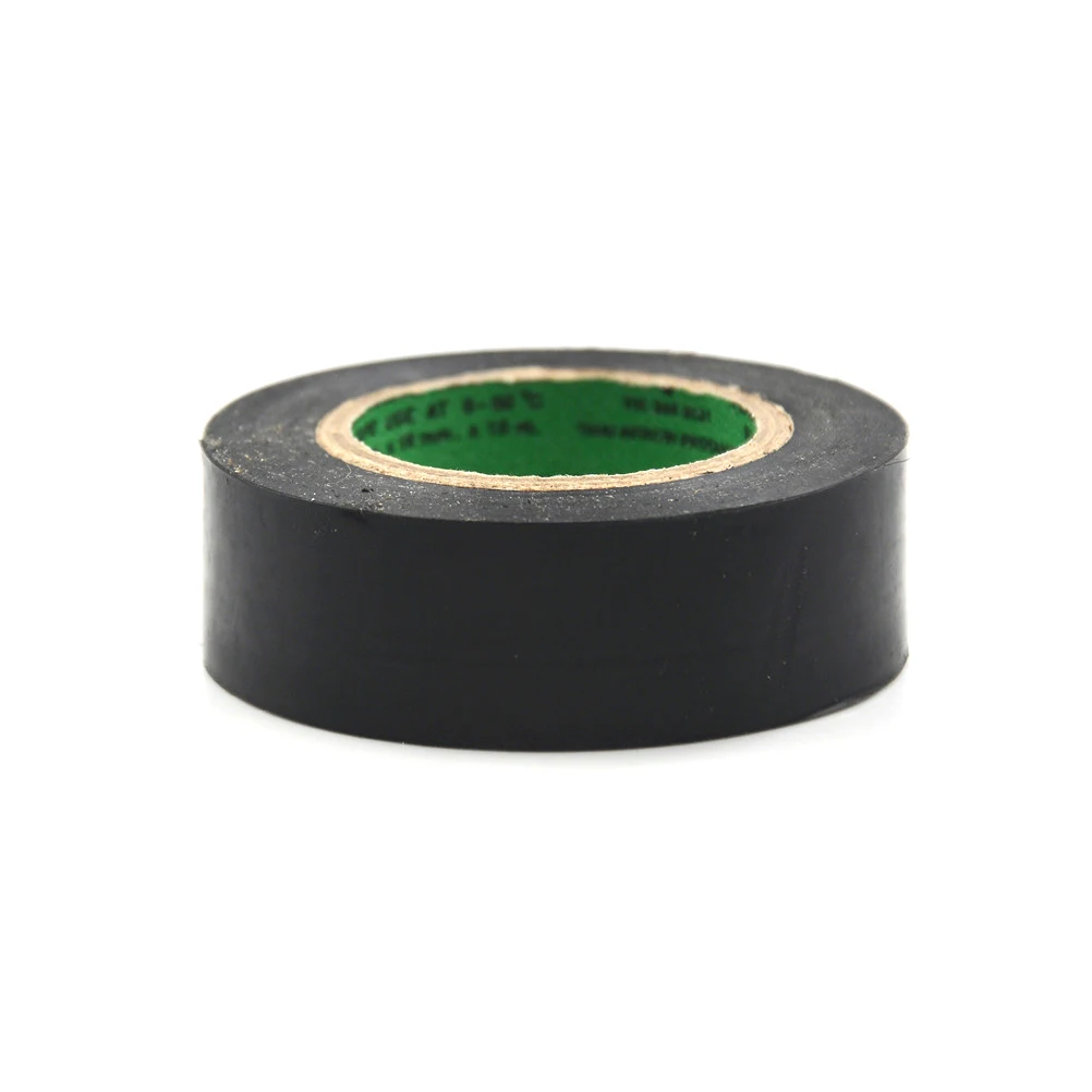 1 рулон ПВХ электрические ленты огнестойкая изоляционная клейкая лента DIY черная