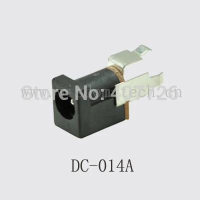 

Free shipping 100pcs/lot central pin2.0/2.5*O.D.5.5 plug power jack DIP 3pin PCB mounting DC-014A