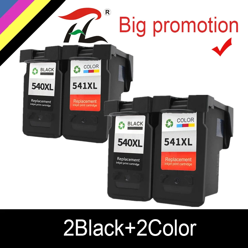 YLC PG 540 для Canon PG540XL CL541XL чернильный картридж pg540 принтера Pixma MG4250 MG3250 MG3255 MG3550 MG4100