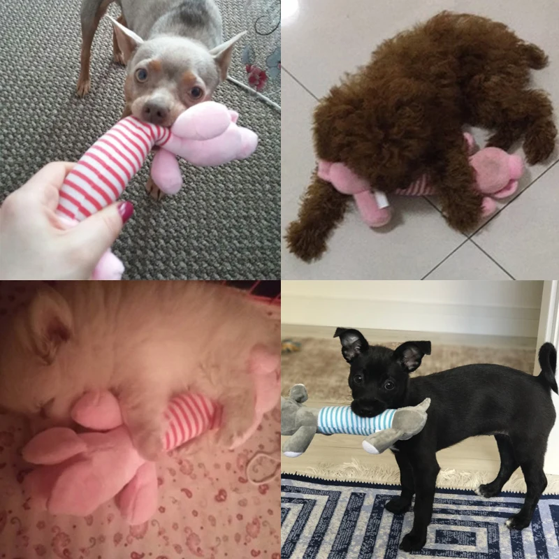 Милый питомец собака кошка плюшевый писк звуковые игрушки для собак Забавный