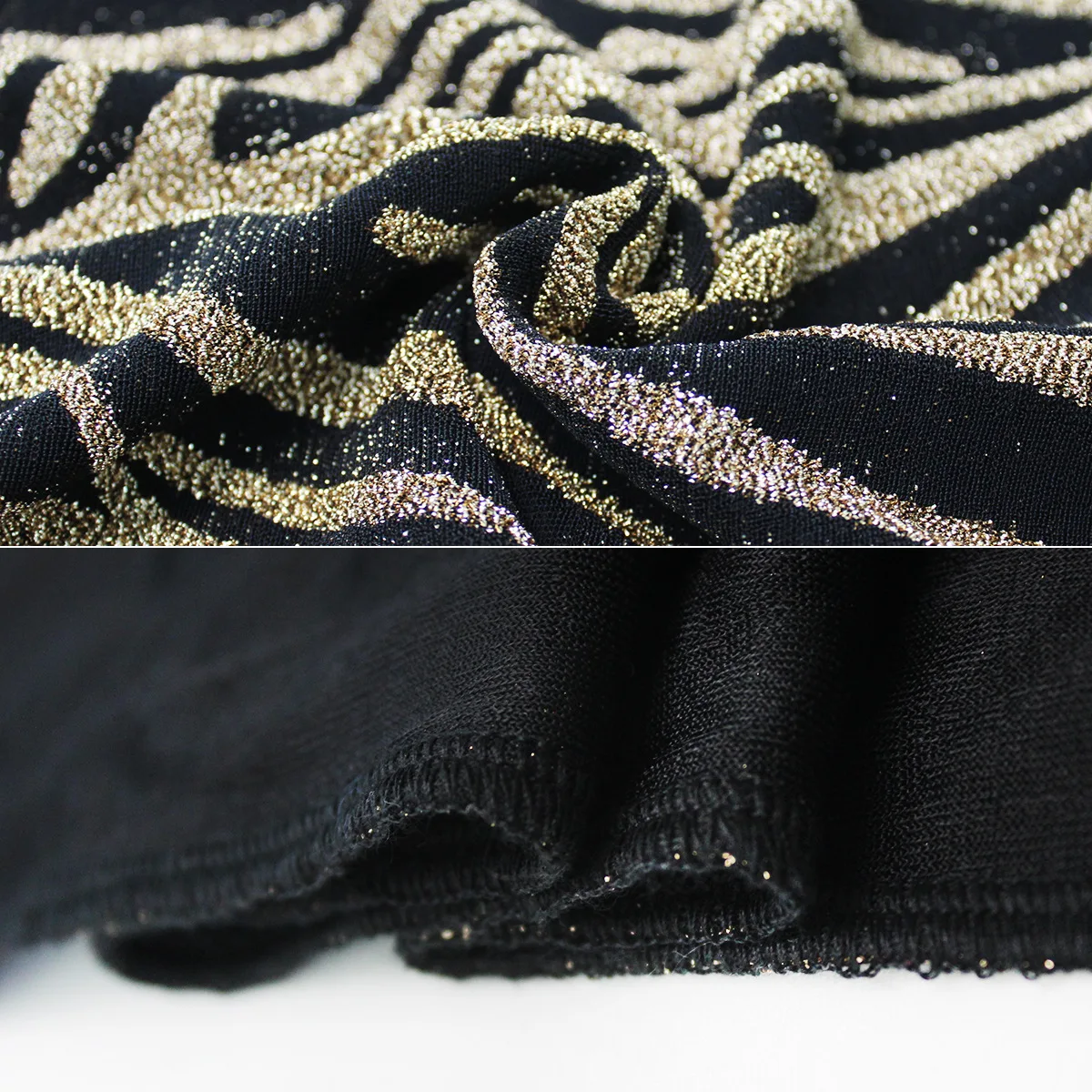 Женское блестящее платье с V-образным вырезом и высоким разрезом | Женская одежда