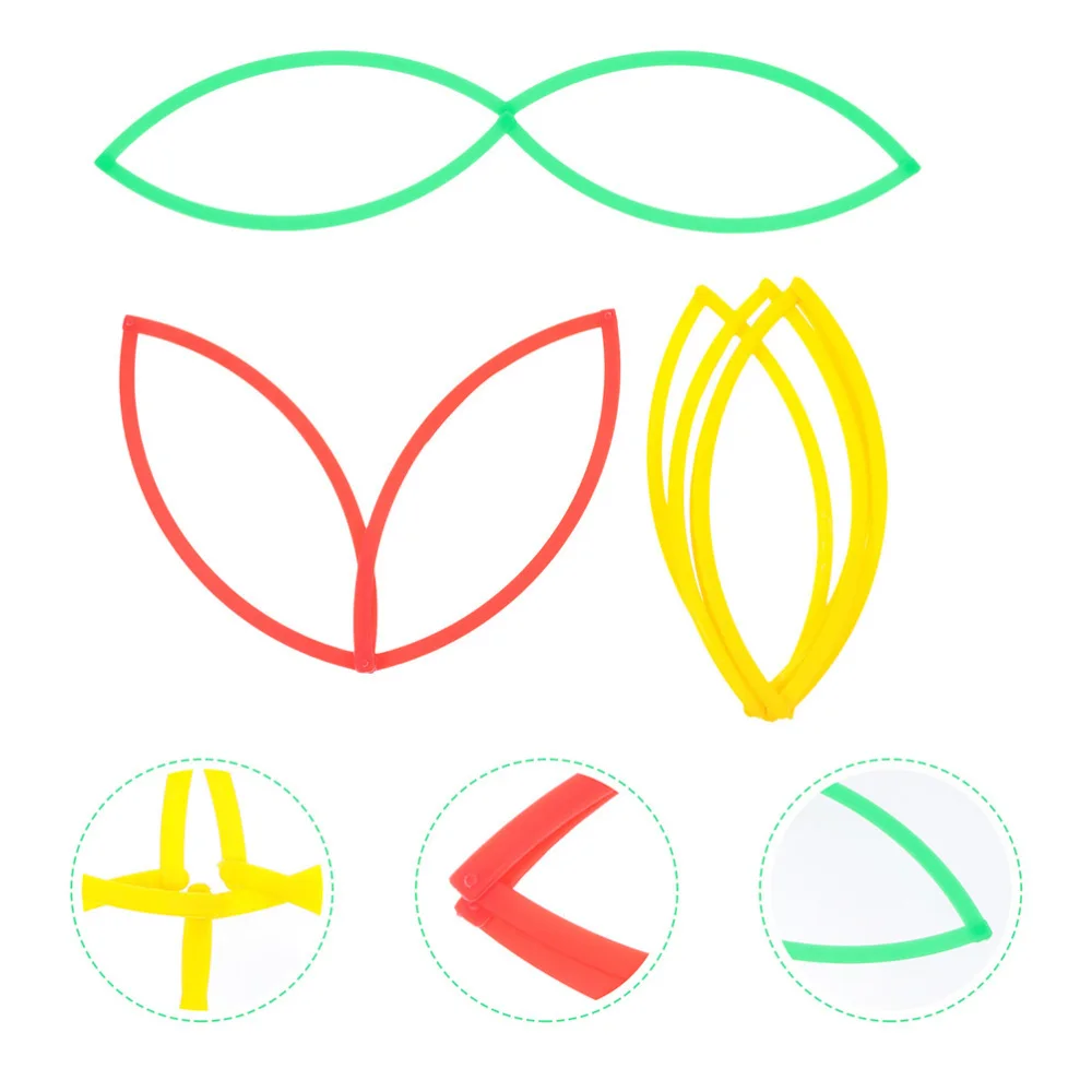 

4pcs Math Set Demonstrate Circles Primary Mathematics Teaching Supplies