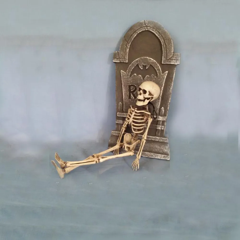 Скелет человека Хэллоуин Декор новые пластиковые страшные бутафорские черепа