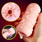 Реалистичная секс-игрушка для мужчин, карманная Вагина, Реалистичная Вагина, Мужской мастурбатор, силиконовая 3D искусственная вагина, эротическая игрушка для взрослых