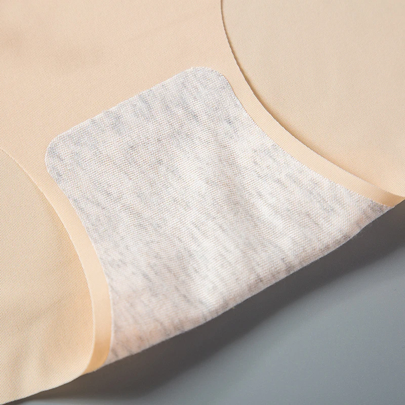 5pcs Seamless Underwear For Woman High Rise Briefs Wave Solid Female Panties For Ladies Underwear Women's Panties Intimates