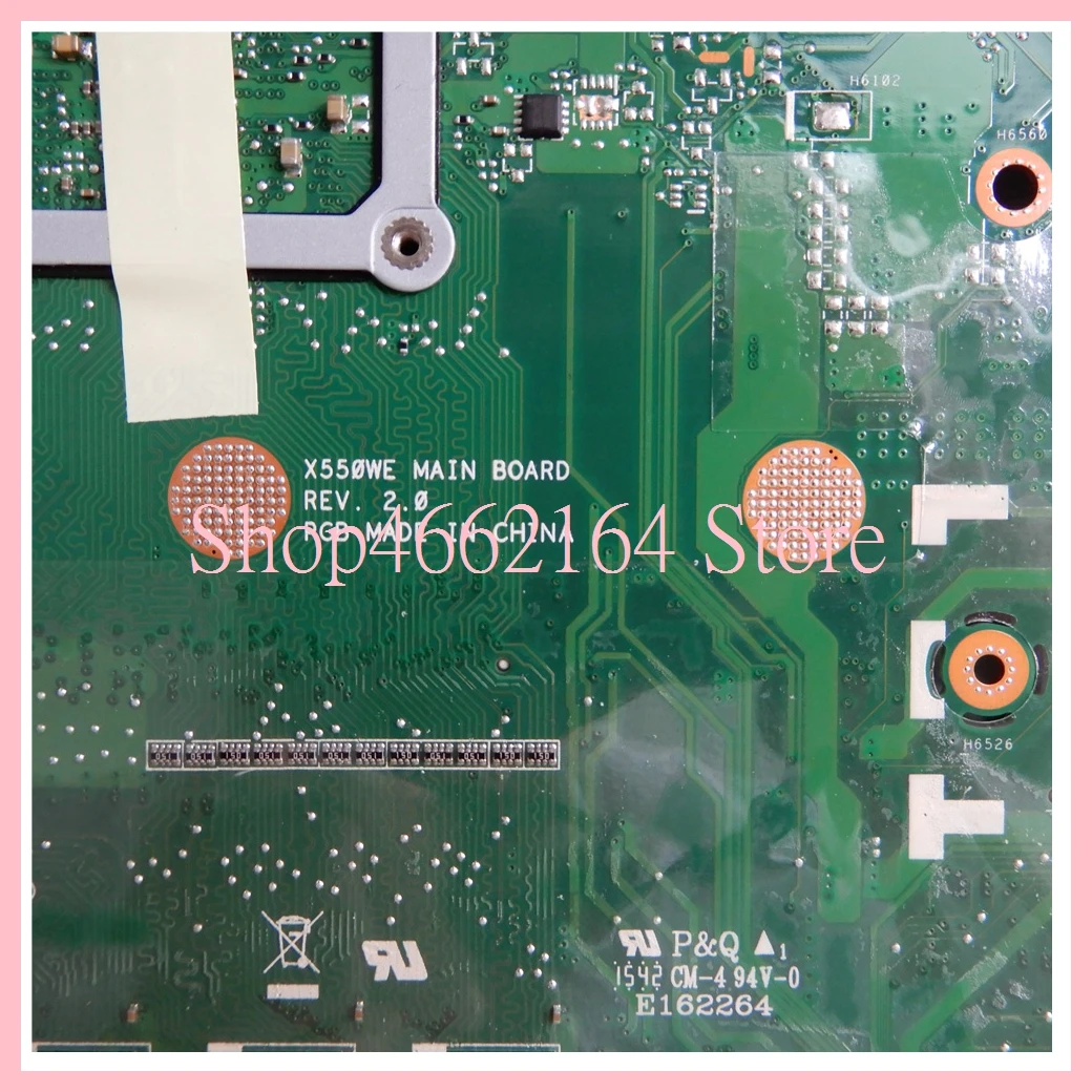 X550WA для ASUS E1-6010 CPU 2GB RAM Материнская плата ноутбука X550 X552W X550WE X550W D552W | Компьютеры и