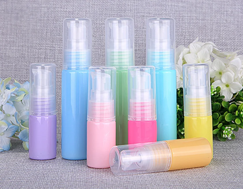 1pcs 10ml Portable Refillable Bottles Lotion Cream Treatment Pump Bottle with Cap Cosmetic For Travel | Красота и здоровье