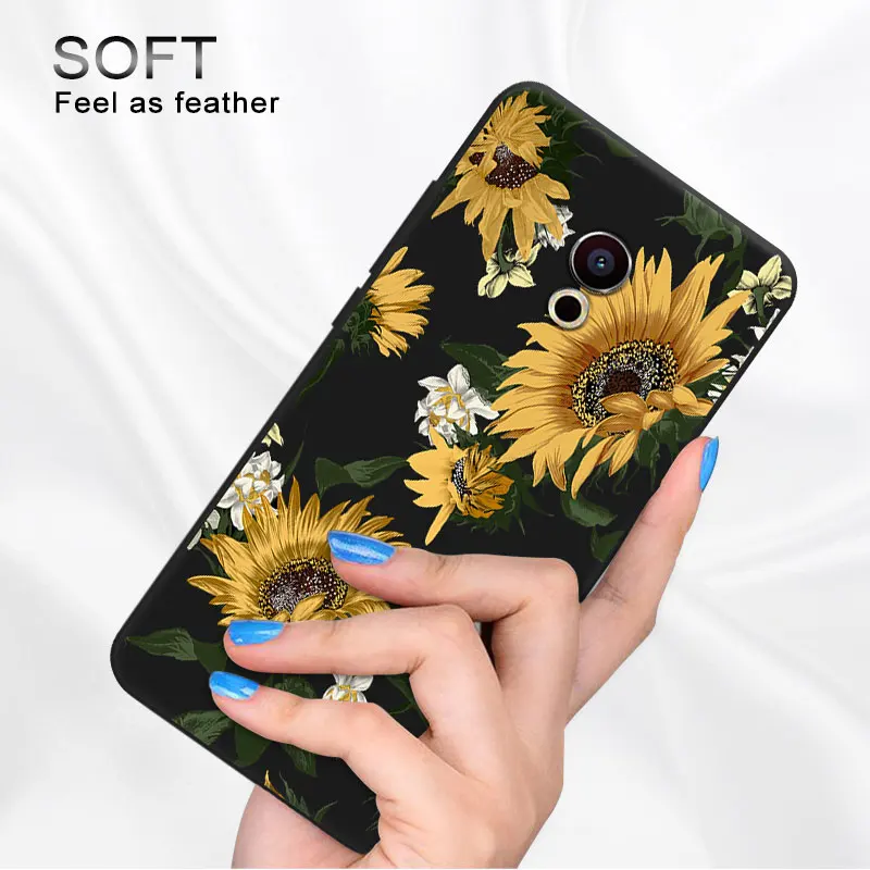 for Meizu Pro 6 5 M6S Black Matte Back Cover OnePlus 5T 1+5 Soft TPU Shells Pro6s Mx5 Slim Fashion Cases |