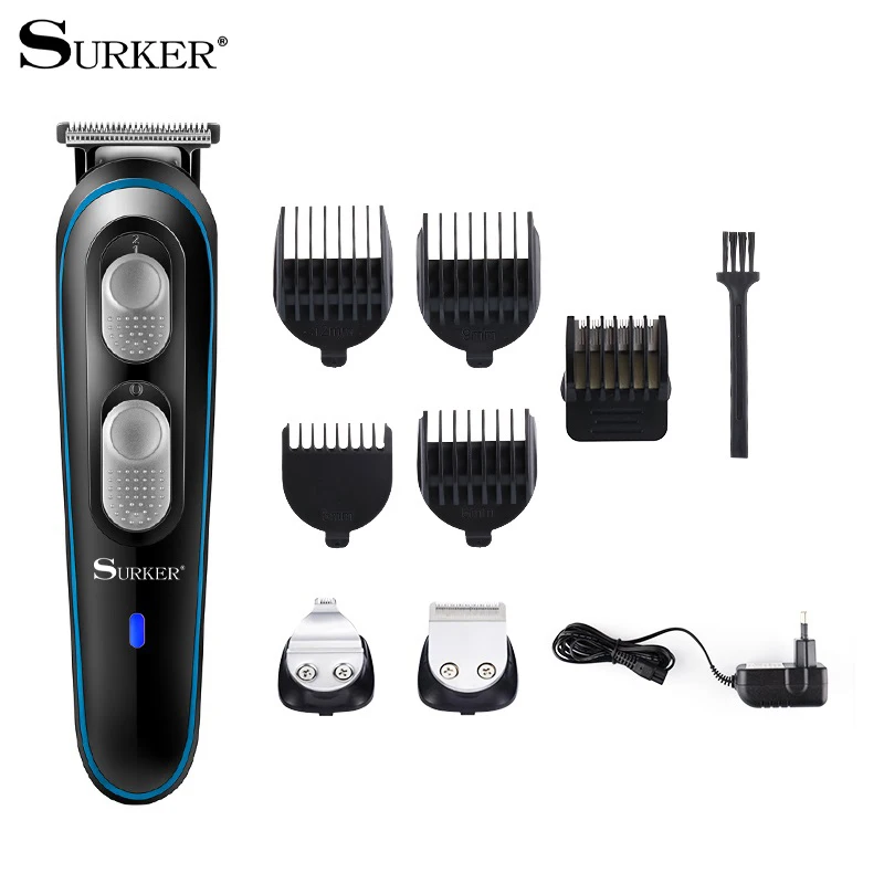 Беспроводной профессиональный триммер для волос мужчин машинка стрижки