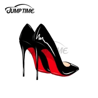 jump time 13 x 10 8cm for sexy louboutins creative car stickers and decals jdm funny decoration vinyl waterproof trunk car wrap