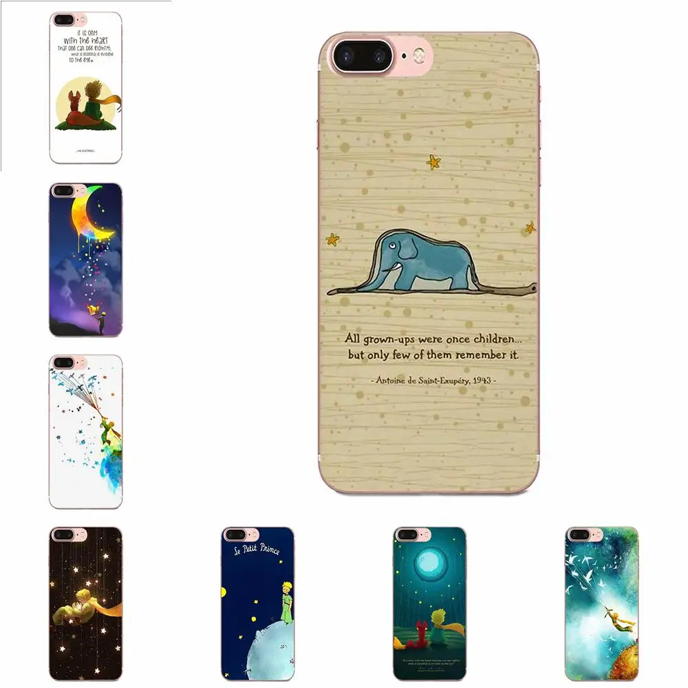 Прекрасный с принтом Маленький принц рисунком лисы на Мята для Huawei Honor 4C 5A 5C 5X6 6A 6X7