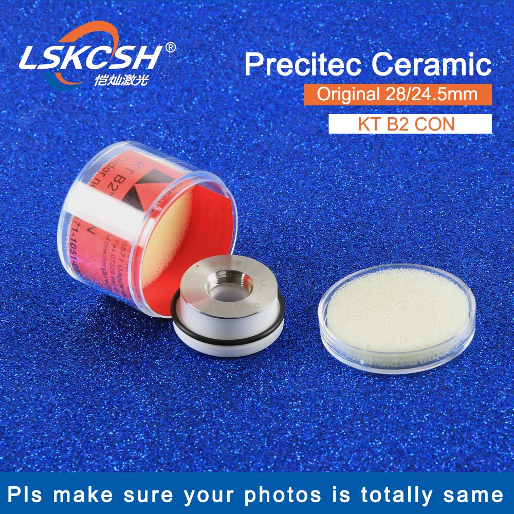 Оригинальный керамический держатель сопла LSKCSH Precitec KT B2 с P0571-1051-00001 Dia.28/24 5 мм M11 для